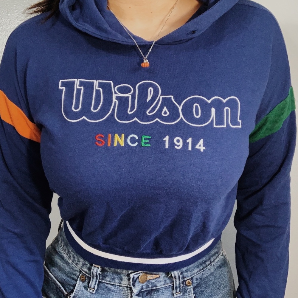 ★ FOREVER 21 SPORTY WILSON HOODIE